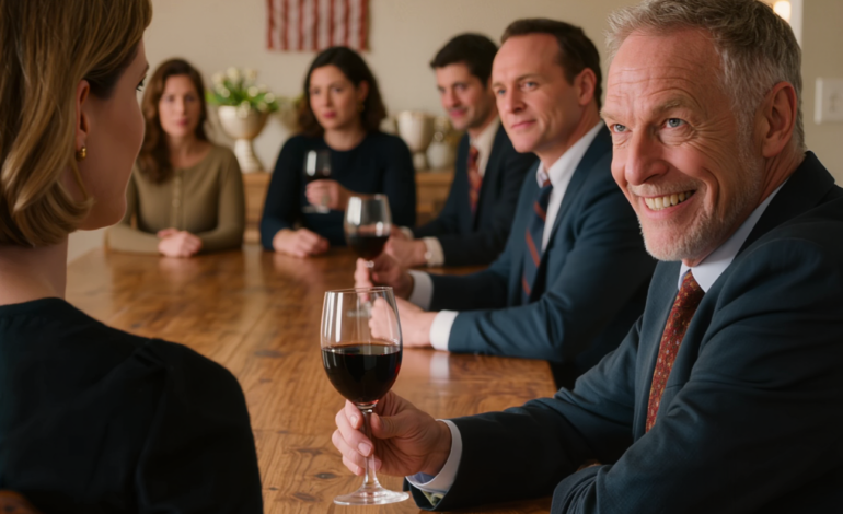 Op het dertigste verjaardagsfeest dat mijn vader zelf organiseerde, in het bijzijn van familie, buren en zelfs zijn golfvrienden, lachte hij en zei dat ik nauwelijks een lunch kon betalen, dus hoe kon ik er ooit van dromen een huis te kopen? Maar toen ik mijn hand op mijn jas legde, hem recht aankeek en heel zachtjes sprak, veranderde de hele zaal.