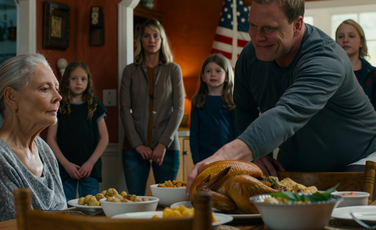 Ik zat te dineren met mijn familie toen mijn schoonzoon riep: “Gaat die nutteloze oude vrouw nu weer alles opeten?” De tafel lachte. Ik stond langzaam op, veegde mijn mond af en fluisterde: “Neem me niet kwalijk.” De volgende ochtend belde de bank hem met verschrikkelijk nieuws.