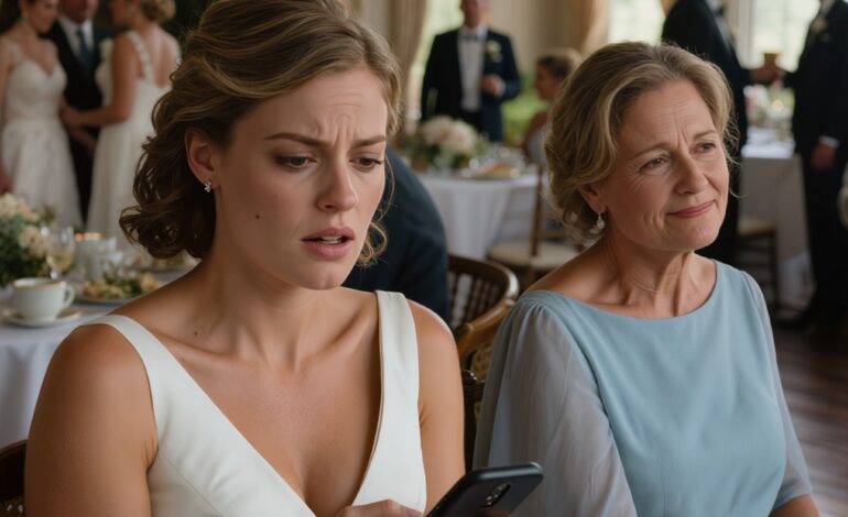 Na de bruiloft van mijn zus opende ik mijn bankapp en zag dat mijn rekening helemaal leeg was, elke cent van mijn aanbetaling voor het huis was weg. Mijn moeder glimlachte alleen maar en zei: “Je bent jong, je verdient het wel weer terug.” Dus legde ik mijn vork neer en antwoordde: “Dan vind je het vast niet erg wat er nu gebeurt.” En net toen ze lachte, ging mijn telefoon – en deze keer belde de persoon aan de andere kant niet om me te zeggen dat ik rustig aan moest doen.