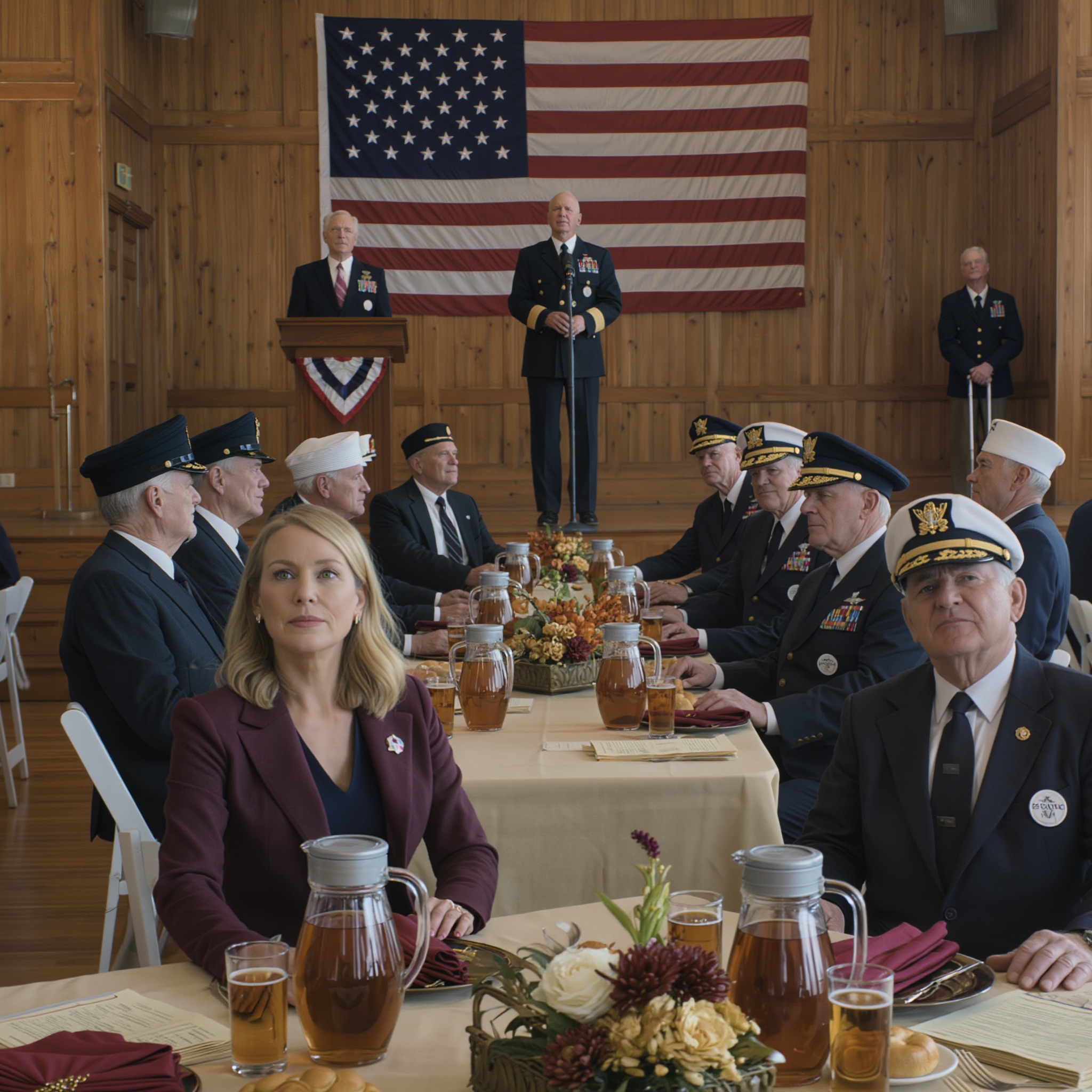 “Het doet me pijn om te zeggen dat mijn dochter uit het leger is ontslagen omdat ze haar zelfbeheersing verloor tijdens haar dienst,” vertelde mijn vader aan 60 veteranen. De hoofdspreker stond aan de rand van het podium, met een litteken in zijn nek, een wandelstok naast zich en een gewonde hand. Hij keek recht naar mij. Want ik was degene die hem 40 meter had meegesleept.