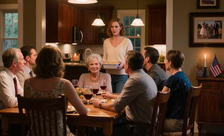 De avond dat mijn schoonmoeder me aan mijn eigen eettafel voorstelde als “mijn aanstaande ex-schoondochter”, dacht ze dat ik alleen maar zou glimlachen en het braadstuk zou serveren. Maar ze had geen idee wat ik al op de laptop van mijn man had gezien of hoe graag ik de rollen wilde omdraaien voor iedereen die ze had uitgenodigd.