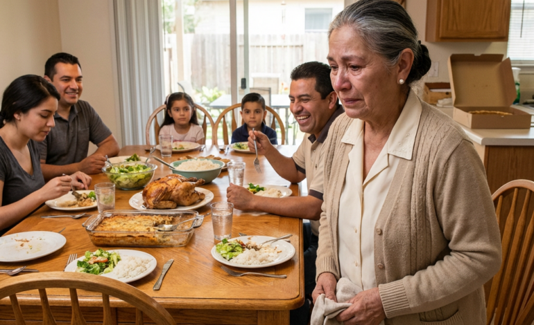 Mijn schoonzoon noemde me zondagavond tijdens het diner een nutteloze oude vrouw, en iedereen aan tafel lachte. Ik legde mijn vork neer, veegde mijn mond af en zei: “Pardon,” alsof er niets gebeurd was. Niemand keek naar mijn gezicht. Niemand begreep wat die stilte betekende. Maar later die avond, alleen in mijn slaapkamer met een oude map op mijn schoot en het nummer van mijn bank op het scherm, nam ik in stilte een besluit dat Javier nooit had zien aankomen.