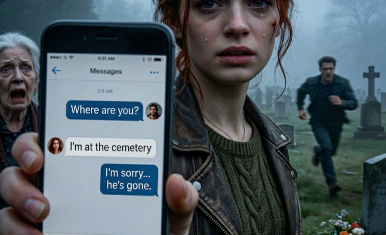 My husband left my father’s funeral to travel with his mistress. But at 3 a.m. I received a message from my father: “my daughter it’s me, dad. Come to the cemetery immediately and very quietly.”