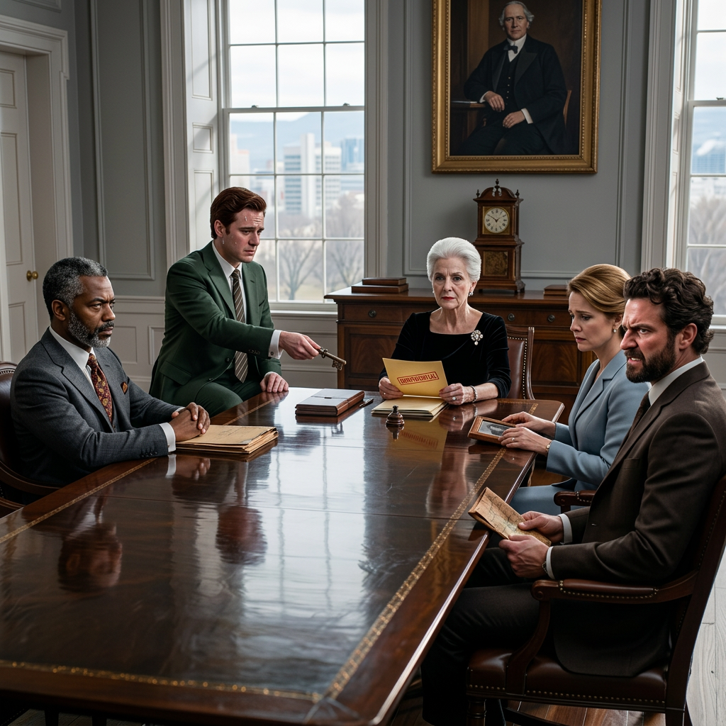 Married for forty years, I walked into a downtown law office believing the last formal thing my husband would ever do for me was make sure I was safe. Instead, the Brookline house, the money, and the polished life I had spent decades maintaining drifted calmly to the other side of the conference table, where three grown children sat with composed faces and very steady hands. All that came to me was a weathered iron key, a brown envelope, and an address in a Massachusetts town so small I had never once heard its name. I left Boston with one suitcase, a wedding photograph, and a note in my handbag that said only this: Trust me one last time, my darling.