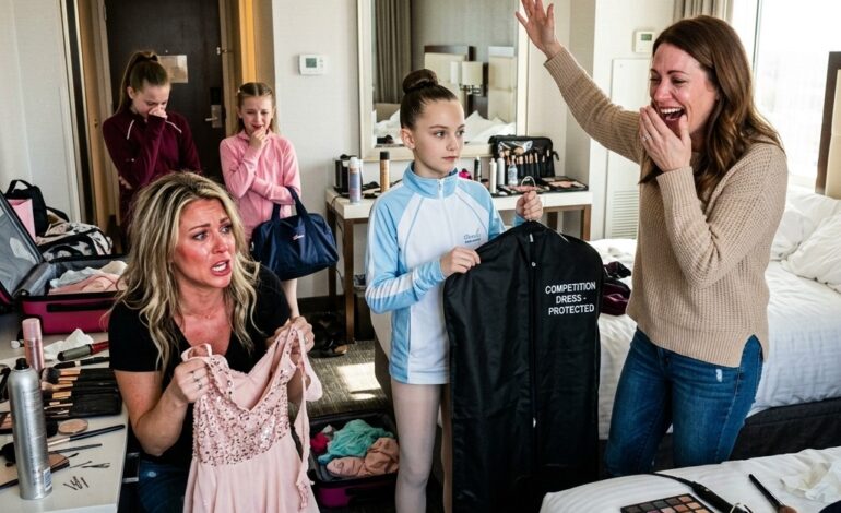 Een momentje… – “Ze scheurde de jurk van mijn dochter, grijnsde en siste: