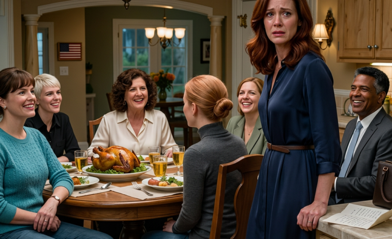 Mijn zus grijnsde aan de eettafel en zei dat het apparaat dat ik twee jaar lang had verstopt een grap was, dat niemand het zou kopen, dat ik beter mijn gewone baan kon behouden, en de hele familie lachte alsof ik geboren was om hen te vermaken — tot de ochtend dat de overnamecijfers openbaar werden gemaakt, en de mensen die op mijn deur bonkten dezelfde waren die spraken met een stem die ik nog nooit eerder van hen had gehoord.