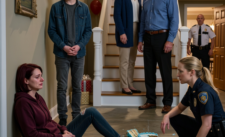 “Walk It Off,” My Father Snapped As I Lay On The Basement Floor. My Brother Looked Amused While Mom Accused Me Of Ruining His Birthday. But When The Paramedic Realized Something Was Seriously Wrong, She Called For Immediate Support. The Scan Would Reveal…