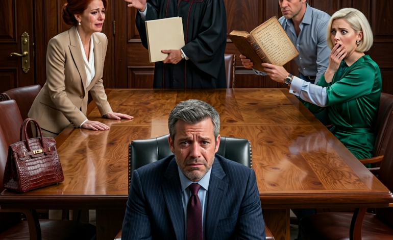 ‘Je krijgt niets, Zachary. Geen cent,’ zei mijn stiefmoeder vier dagen na de begrafenis van mijn vader, terwijl ze al de waarde van sportauto’s en penthouses aan het bepalen was met zijn vermogen van 70 miljoen dollar. Totdat de oude advocaat van mijn vader – die tijdens het voorlezen geen enkele keer had geglimlacht – zo hard begon te lachen dat hij de tranen uit zijn ogen veegde, naar een verzegelde map greep waarvan ze zwoer dat die niet bestond, en de sfeer in de kamer ijskoud maakte.’