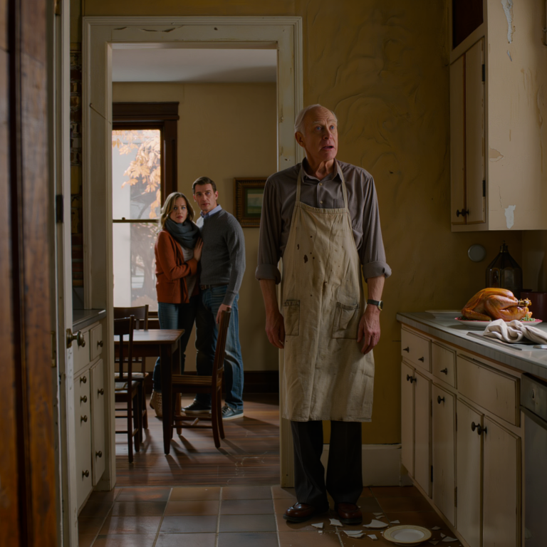 Toen mijn zoon en zijn vrouw na Thanksgiving terugkwamen in hun appartement, was de vastberadenheid in zijn stem verdwenen en wist ik dat de feestdagen iets voorgoed hadden veranderd.