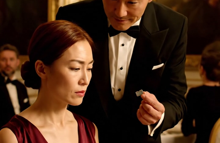 At My Wedding, My Father Raised a Glass and Called Me the Daughter Some Man Was Finally Desperate Enough to Marry—Then My Husband Walked to the Projector, Pulled a USB Drive from His Pocket, and the Smile My Father Had Worn My Entire Life Started to Crack in Front of 187 Guests