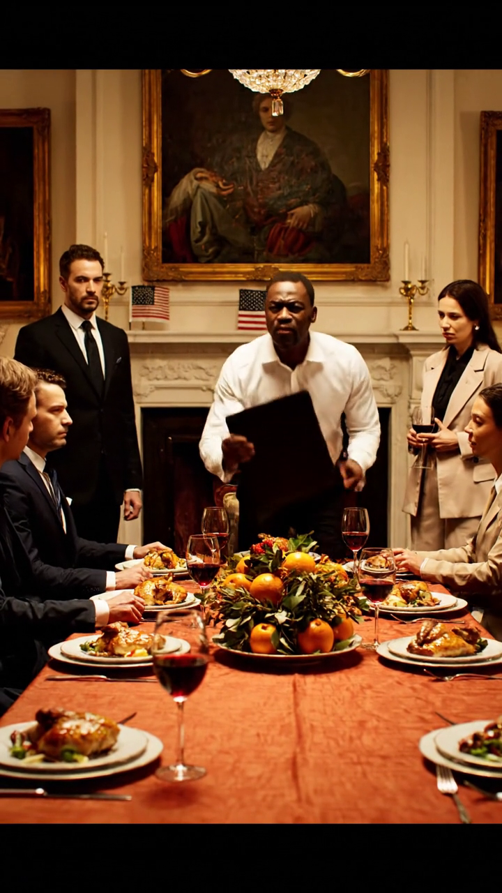 ‘Ik wil dat iedereen hier is,’ zei mijn vader met Thanksgiving. ‘Ik heb een professional ingehuurd om je kleine fantasiecarrière te onderzoeken.’ Oom Bill lachte. Ik bleef stil. De onderzoeker stond op: ‘Ik was ingehuurd voor één onderwerp. Ik heb er drie onderzocht, zoals professionele zorgvuldigheid vereist.’ Hij legde een map voor me neer. ‘Forbes 30 onder 30, 2021. Medeoprichter van een fintechbedrijf van 175 miljoen dollar.’ Toen draaide hij zich naar mijn vader en legde de tweede map neer. De vork van mijn vader viel.