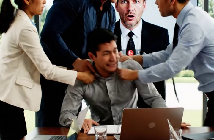 Een momentje… – Ik telde precies 17 onderbrekingen tijdens mijn presentatie. Mijn mannelijke