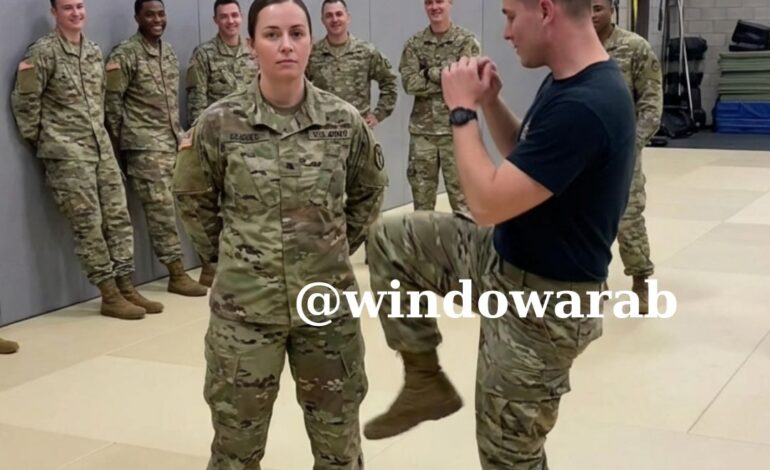 Hij probeerde haar te vernederen met een trap – wat er vervolgens gebeurde, schokte de hele basis.