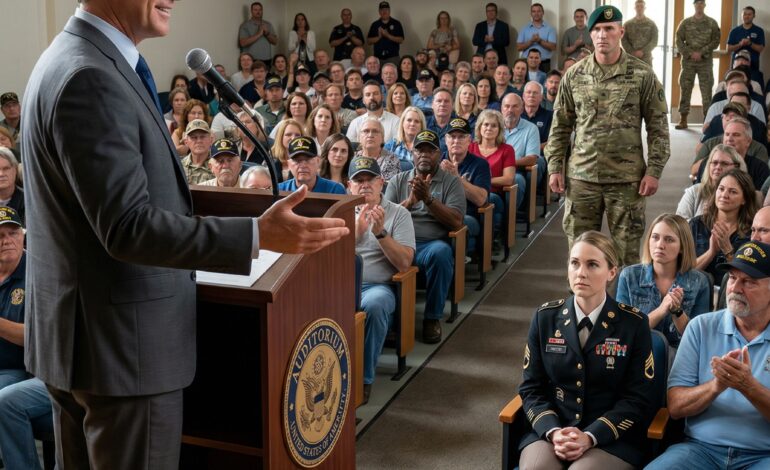 Mijn vader glimlachte en zei voor de ogen van de hele stad dat ik “gewoon mijn best deed”—terwijl hij een held van de speciale eenheden prees als de trots van de familie… Tot hij me aankeek, bleek werd en zachtjes vroeg: “Meneer… Weet u wel wat uw dochter heeft gedaan?”