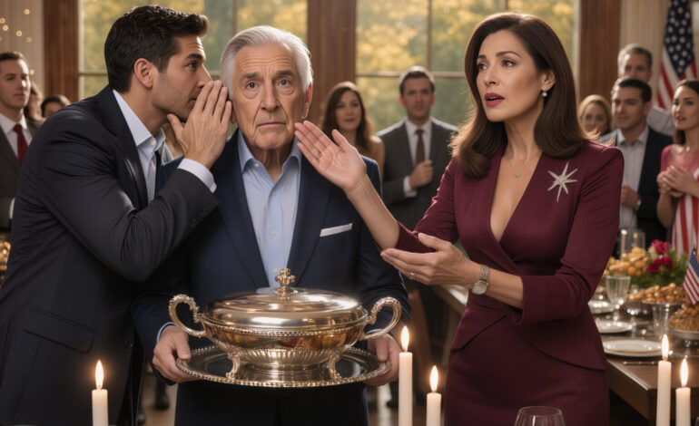 Tijdens Thanksgiving heeft mijn schoondochter me voor 35 mensen vernederd door te zeggen: “Praat niet met hem, hij is gewoon onze butler.”