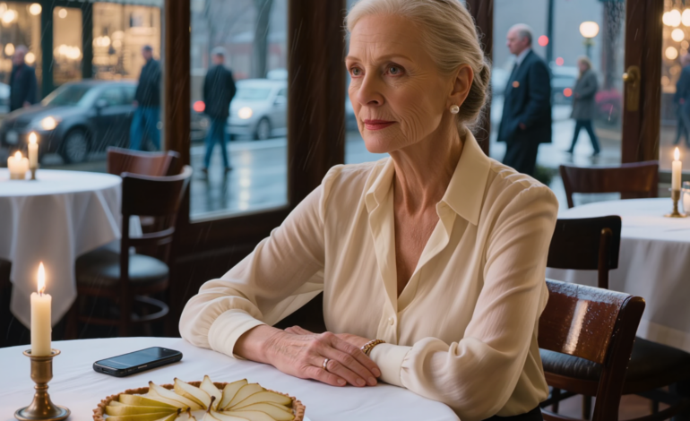 Mijn familie was mijn 70e verjaardag vergeten, en ik wist dat omdat ik zelf de privéruimte had gereserveerd, het menu had uitgekozen en daar twee uur lang had gezeten terwijl de kaars langzaam opbrandde, zonder man, zoon, dochter, zelfs geen telefoontje met excuses — en het eerste wat ik deed nadat ik de rekening had betaald, was ze niet bellen.