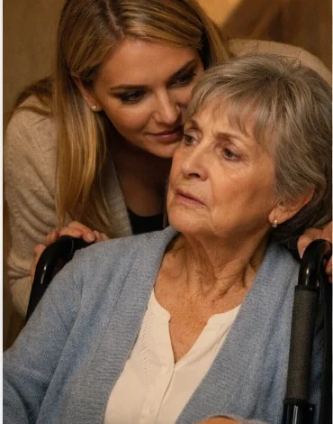 Ze boog zich voorover en fluisterde dat ik zou sterven… en duwde me toen van de trap.