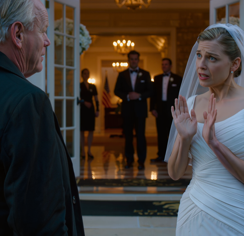 Ik kwam aan op de bruiloft van mijn dochter, en ze vroeg me zachtjes te vertrekken.