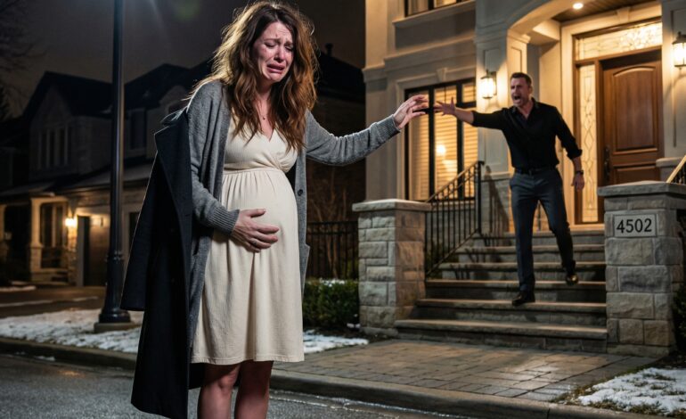 Mijn man eiste dat ik een huis ter waarde van 3 miljoen dollar aan hem zou overdragen. Ik weigerde, waarop hij me midden in de nacht, terwijl ik zwanger was, het huis uit zette en de deur voor me opsloot. Ik liep 18 kilometer naar het huis van mijn ouders. De volgende dag was hij alles kwijt.