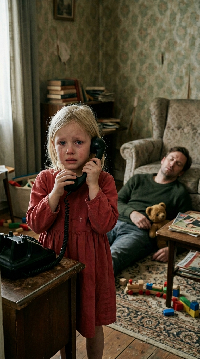 ‘Mam… help me alsjeblieft! Kom nu meteen naar huis!’ riep mijn tienjarige dochter, haar stem trillend. Ik rende in paniek naar huis, waar ik mijn dochter en mijn man bewusteloos aantrof. Ik belde direct de politie en een van de agenten boog zich naar me toe en fluisterde: ‘Mevrouw… u zult de reden misschien niet geloven…’