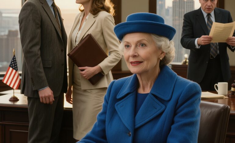 Na het overlijden van mijn man eisten onze kinderen alles op: het huis, het bedrijf. Mijn advocaat…