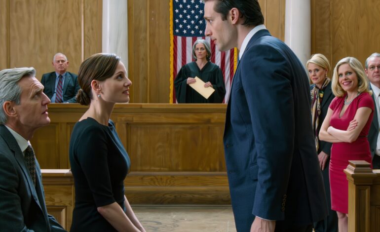 Tijdens mijn scheidingszitting sprak mijn man alsof het al voorbij was, totdat de rechter mijn envelop hardop voorlas.