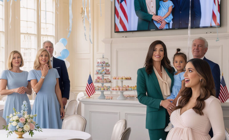 Mijn vader belde twee dagen voor de babyshower van mijn zus en zei: “Deze is alleen voor familie. Ze vindt dat je bij elk evenement te veel aandacht trekt.” Mijn moeder was het daarmee eens. “Blijf voor één keer thuis.” Ik maakte geen bezwaar. Ik kleedde mijn dochter aan in het kleine blauwe jurkje dat ze bewaard had, reed naar het Women in Leadership Gala van de stad en liep het podium op om de hoofdprijs in ontvangst te nemen. Uren later werd de live-uitzending midden in de babyshower van mijn zus uitgezonden – en toen iedereen zag wie er naast me stond voor de foto, werd het stil in de zaal voordat mijn zus begreep waarom ik haar uitnodiging helemaal niet nodig had gehad.