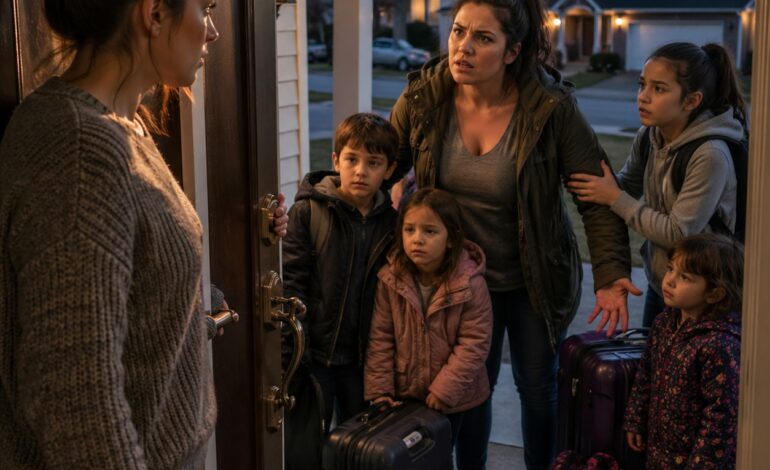 My Stepsister Brought Four Kids and Suitcases to My Door and Said, “You Can Move Out—We Need This House More Than You Do,” but the Envelope She Sent After I Refused Changed Everything in Court