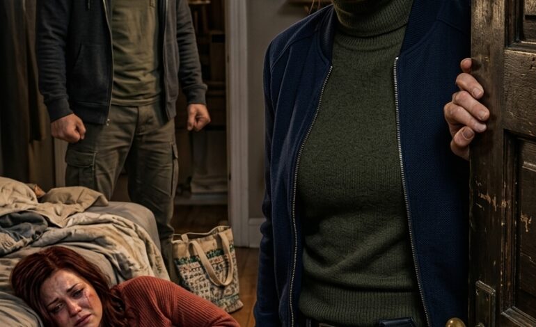 Een momentje… – Om 3 uur ‘s nachts ging mijn telefoon. Mijn acht maanden zwangere tweelingbroer huilde. “Zus… kom me halen. Mijn man…”…