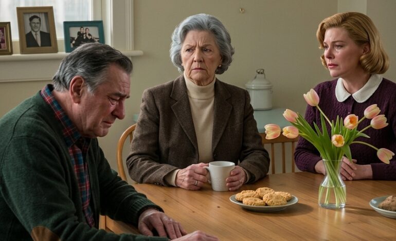 Mijn man liet zijn telefoon gloeiend op de keukentafel liggen met een berichtje van mijn eigen zus: ‘Vanavond was perfect. Ik mis je.’ Terwijl mijn advocaat me adviseerde om voor zonsondergang van hem te scheiden, glimlachte ik, schonk Frank de volgende ochtend zijn koffie in en begon iets te plannen dat veel koeler was dan een ruzie.