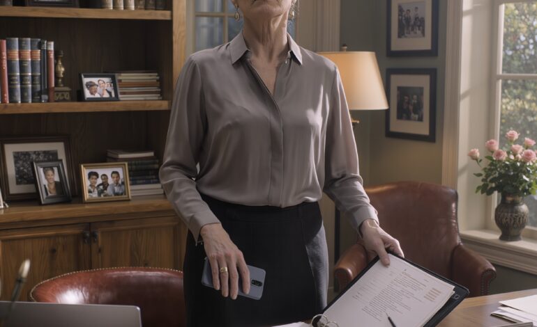 My son called to say he and his wife had moved to Florida a week earlier and “forgot to tell me,” and while his wife’s voice floated through the phone telling him not to drag it out or I’d start another guilt trip, I said, “All right, son. Good luck,” hung up, walked into my late husband’s office, and opened the one folder they had both spent years assuming I was too softhearted to ever use against them.