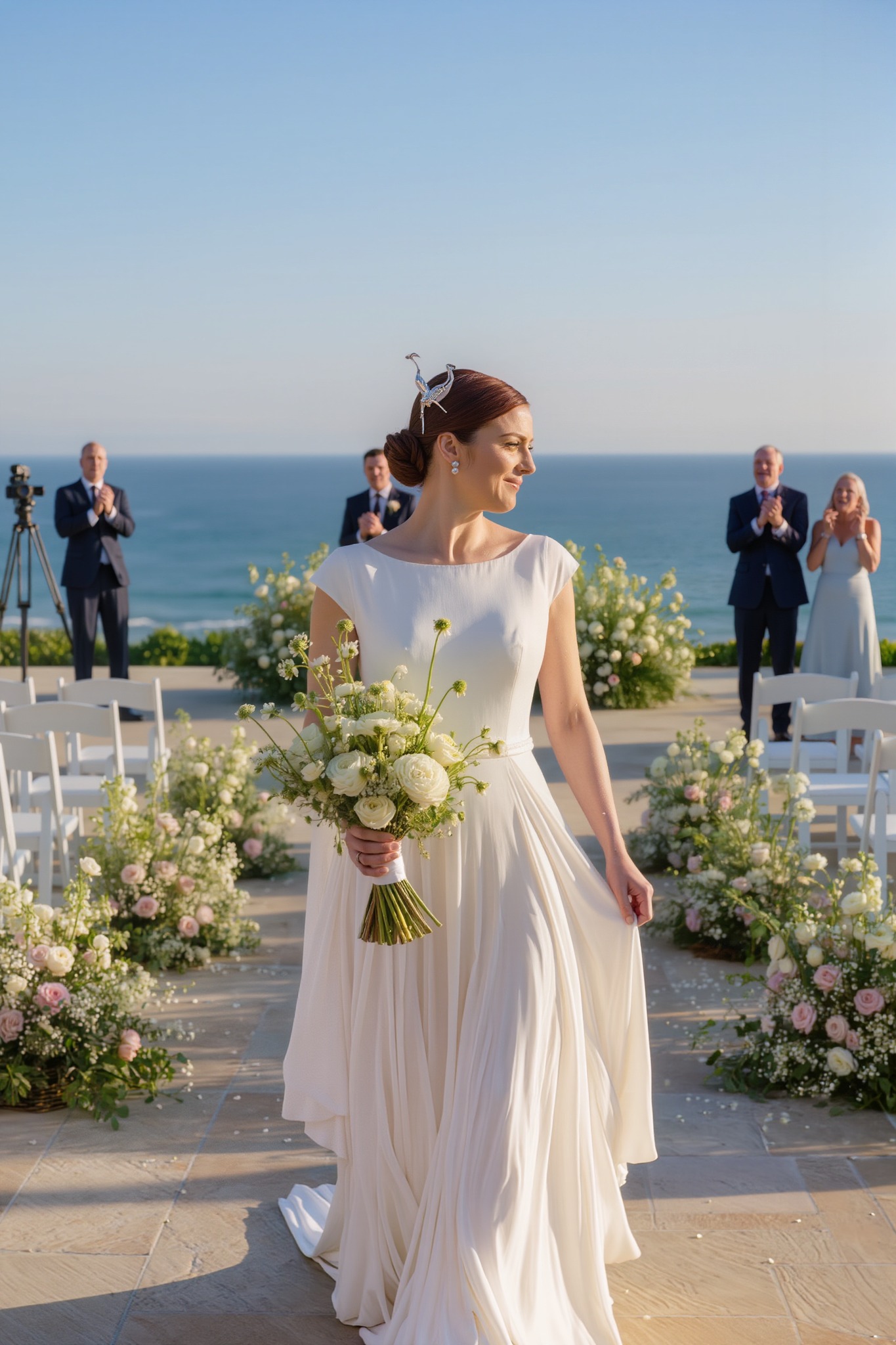 Mijn ouders gooiden mijn trouwuitnodiging meteen in de prullenbak en zeiden dat ik me niet voor schut moest zetten, maar de ochtend dat ze me alleen door het gangpad zagen lopen op een landgoed van 40 miljoen dollar in Malibu, terwijl camera’s elke seconde vastlegden, begrepen ze eindelijk dat de dochter die ze als een bijzaak hadden behandeld, een leven had opgebouwd dat te groot was om te negeren.