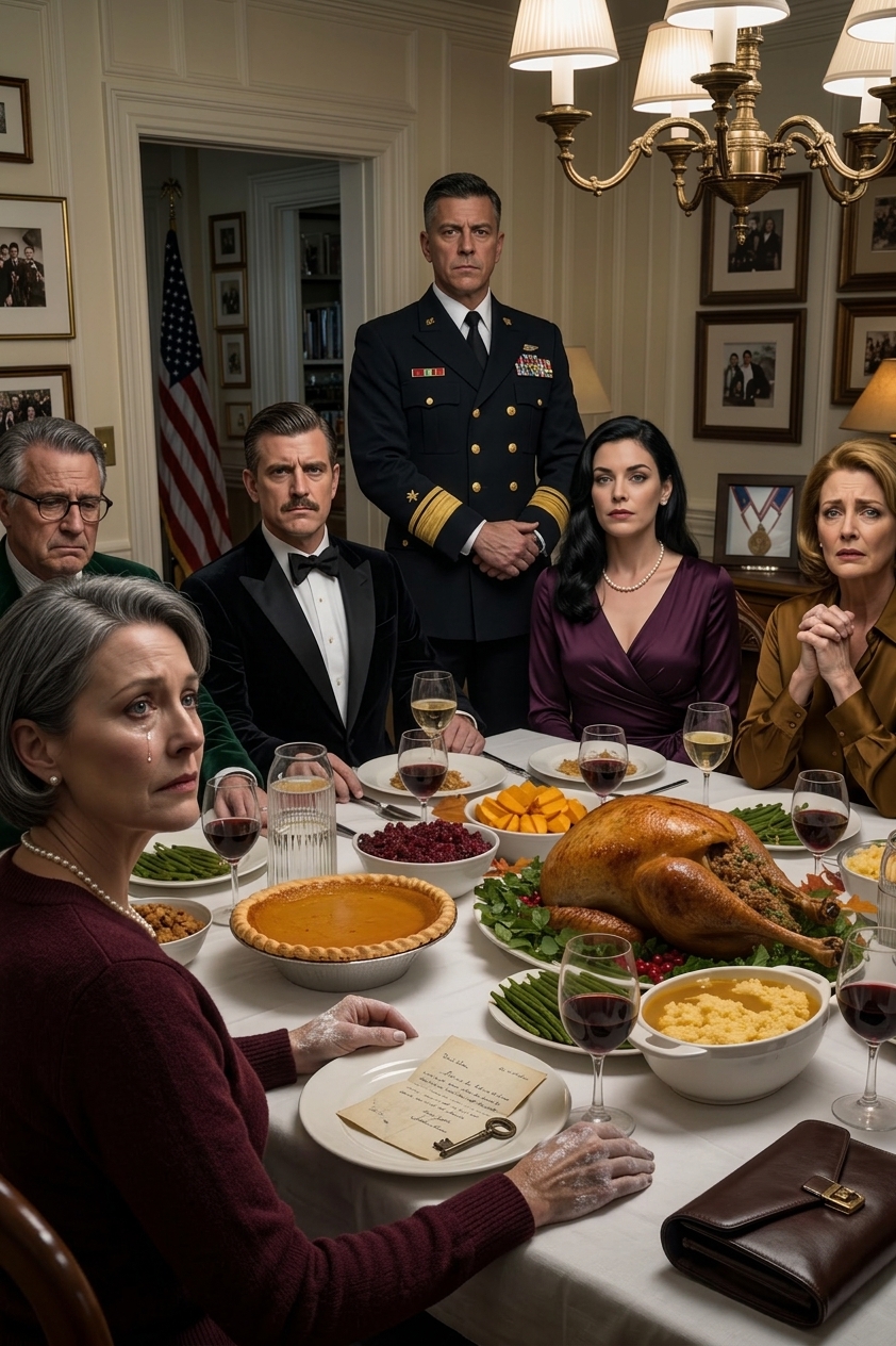 “My sister called me a leech at Thanksgiving in front of my brother-in-law’s commander because I drove an old Honda, never talked about my job, and looked like the easiest person at the table to dismiss—right up until the colonel pushed back his chair and made the whole room understand they had been wrong about me for years”