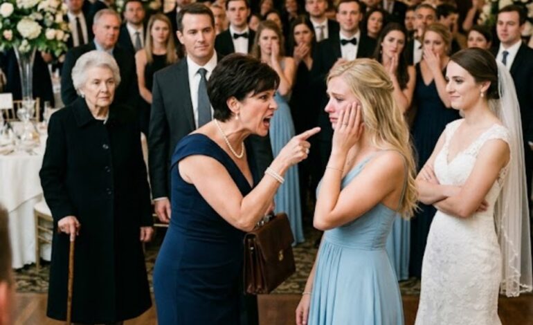 vf-Op de bruiloft van mijn zus eiste mijn moeder dat ik het penthouse dat mijn grootmoeder me had nagelaten, aan haar overdroeg. Toen ik weigerde, gaf ze me een klap in mijn gezicht waar half Boston bij was. Ze…