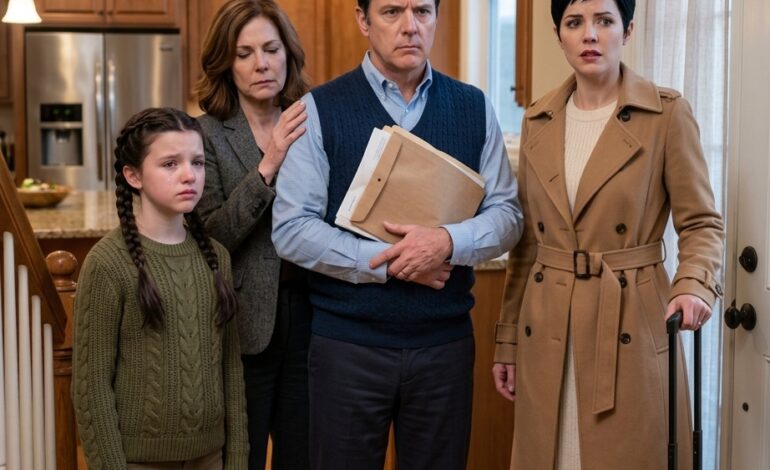 Mijn ouders probeerden mijn dochter uit haar eigen huis te zetten met een enkel wreed briefje, waarin ze beweerden dat ze “ruimte nodig hadden” voor mijn neefje. Ze verwachtten dat ze stilletjes zou verdwijnen en dat ik dat van een afstand zou accepteren.