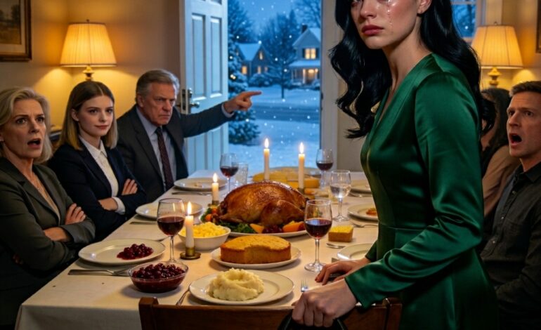 Een momentje… – Tijdens het Thanksgiving-diner zeiden mijn ouders tegen me: “Het is jouw taak om te werken terwijl je zus van het…