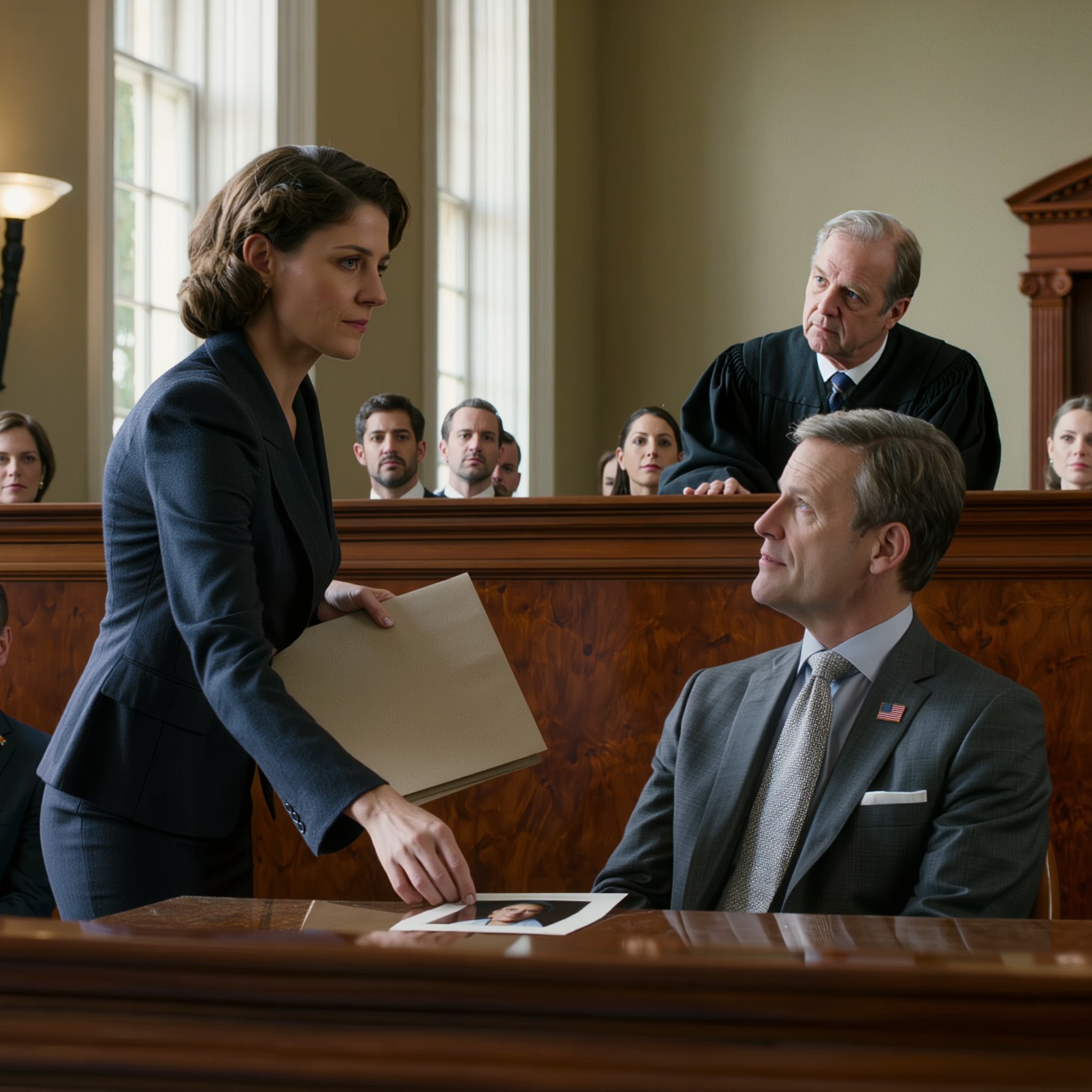 My Dad Pointed At Me In Front Of The Judge, Who, Coincidentally, Knew Him Well, And Said, “She Only Knows How To Lose What Was Left To Her.” He Was Demanding The Entire Fortune My Grandfather Had Left Me In His Will. The Judge Nodded, And His Lawyer Smiled, Certain Of Victory. Then I Said Two Quiet Words… EVERYTHING IN THE ROOM CHANGED AT ONCE