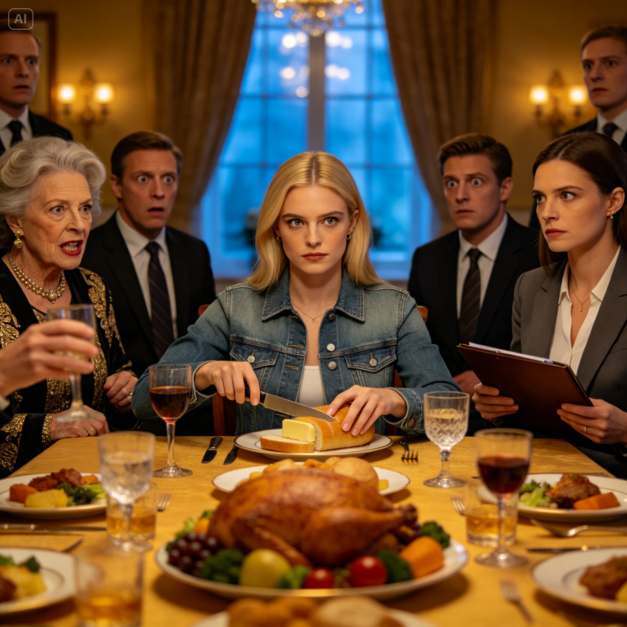 Een momentje… – ‘Ze zal je vervangen,’ zei MIL op Thanksgiving. Ik beboterde mijn broodje. “Heeft ze al gezegd dat ik de eigenaar…