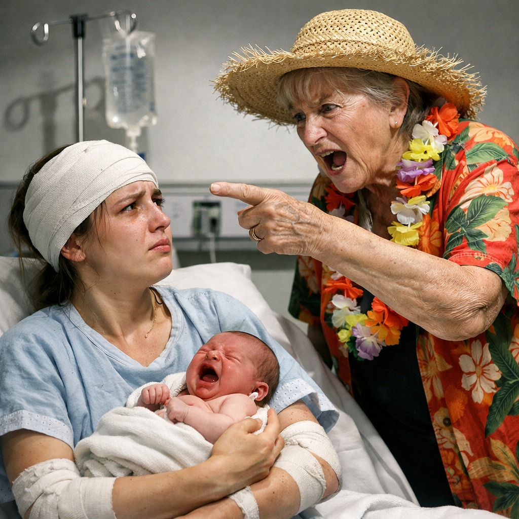 Nadat ik gewond raakte bij een auto-ongeluk, weigerde mijn moeder mijn zes weken oude baby op te vangen. Ze zei: “Je zus heeft nooit zulke crises.” Daarna vertrok ze op vakantie naar het Caribisch gebied. Vanuit mijn ziekenhuisbed regelde ik professionele kinderopvang en zegde ik de maandelijkse alimentatie van $4.500 op die ik haar al negen jaar stuurde – in totaal $486.000. Een paar uur later kwam opa binnen en zei…