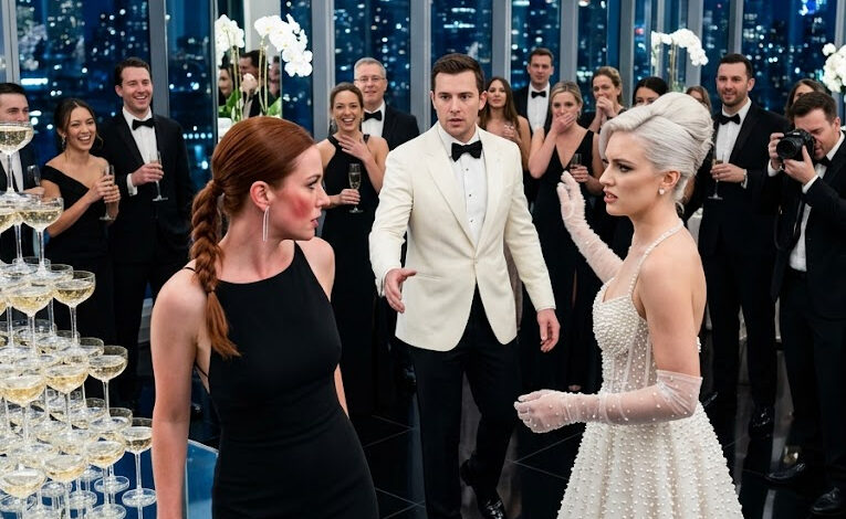 VF-OP DE BRUILOFT VAN MIJN STIEFZUS, MET 500 GASTEN, LIET DEZELFDE FAMILIE DIE ME OP ZESTIEN HET HUIS UIT ZETTE, ME ACHTER IN DE BALZAAL STAAN ALSOF IK GEEN FAMILIE WAS.