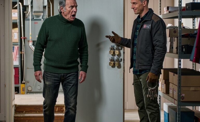 I Called A Furnace Repair Technician While My Wife Was Away, And By Lunch I Was Standing In My Basement Facing A Door I Had Never Seen Before.