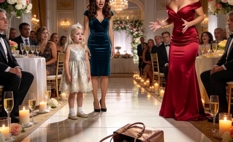 Een momentje… – Op het verlovingsfeest van mijn zus beschuldigde ze mijn dochter plotseling van het stelen van haar ketting. Voordat iemand kon…