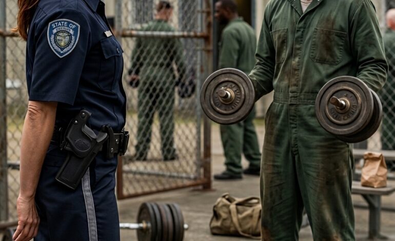 De meest gevreesde gevangene bespotte een nieuwe bewaker, totdat één actie alles veranderde