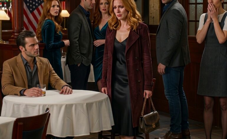 Mijn verloofde beëindigde onze bruiloft voor onze vrienden – waarna het stil werd aan tafel