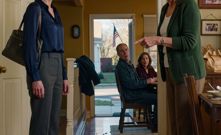 Mijn moeder wees naar de deur en zei dat het tijd was dat ik wegging – dus dat deed ik. Weken later vroeg mijn vader waarom ik gestopt was met het betalen van de hypotheek. Ik vertelde hem dat ik gewoon haar verzoek had gerespecteerd.