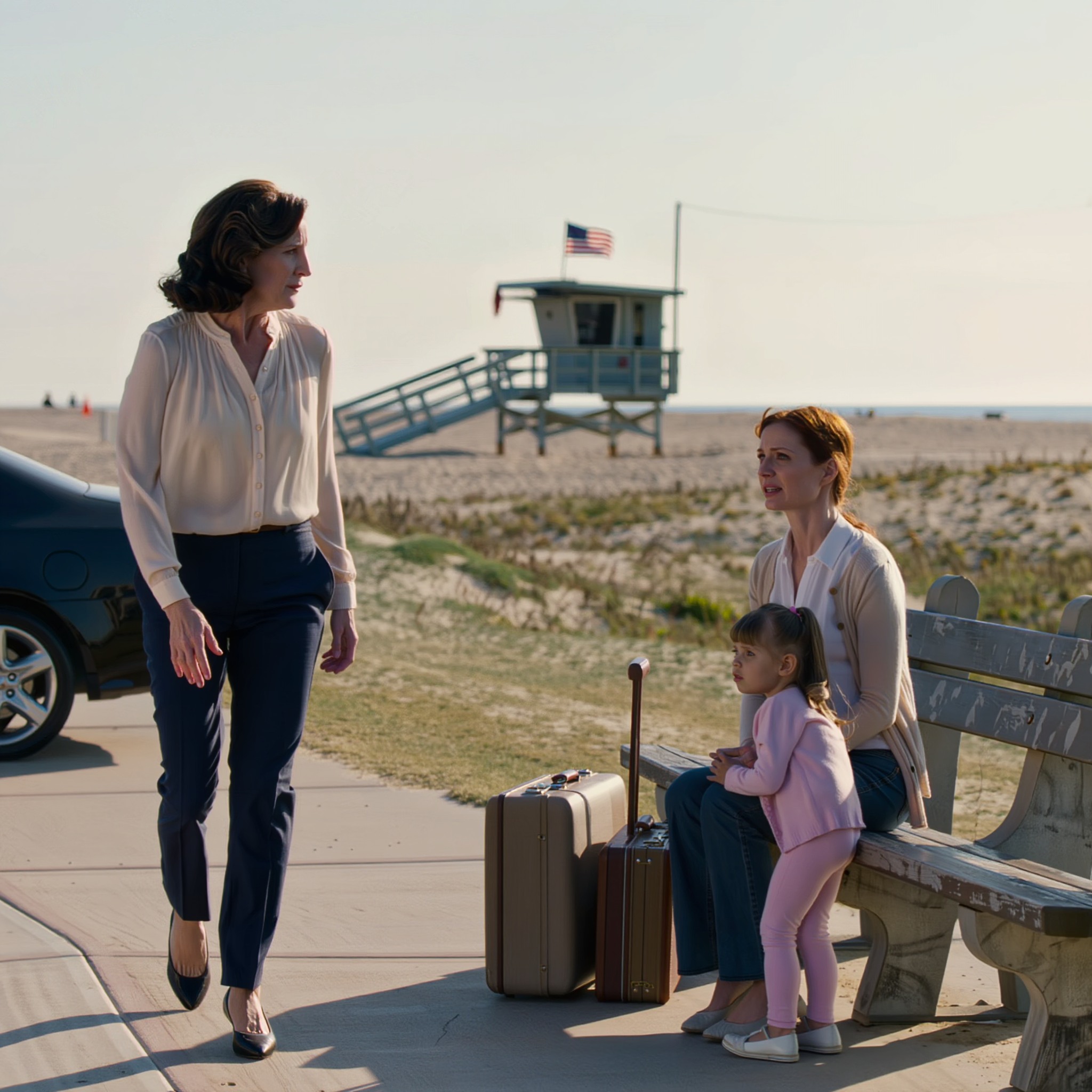 I Found My Daughter At A Beachside Park With Her Child And Two Suitcases — She Was Supposed To Be At My Company