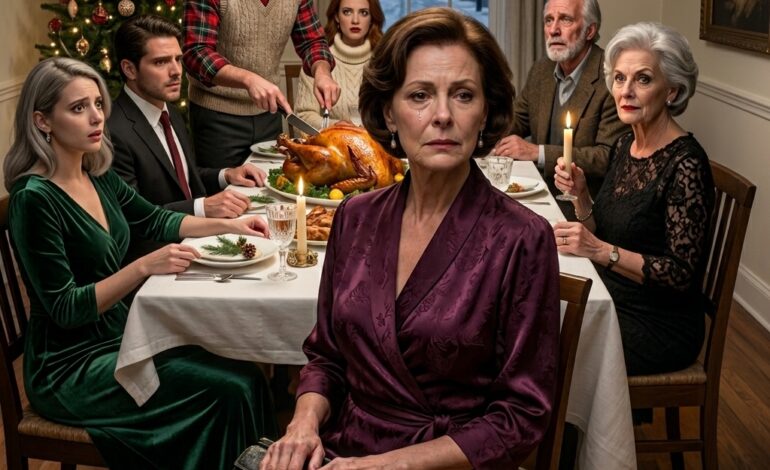 Om 3 uur ‘s nachts stuurde mijn dochter een berichtje: “Mam, ik weet dat je 280.000 euro voor dit huis hebt betaald… maar mijn schoonmoeder wil je niet bij het kerstdiner hebben.” Ik antwoordde: “Oké.” Die ochtend was ik het zat om gebruikt te worden. Ik zette mijn laatste stap… en niemand was voorbereid op wat er daarna zou gebeuren.