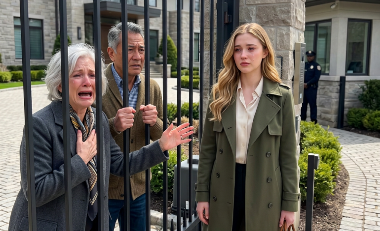 My parents blocked all my cards and kicked me out barefoot with nothing but a wallet in my pocket. They thought I would come back on my knees and beg to return. But a couple of days later, after finding my new address, they froze at the gate.