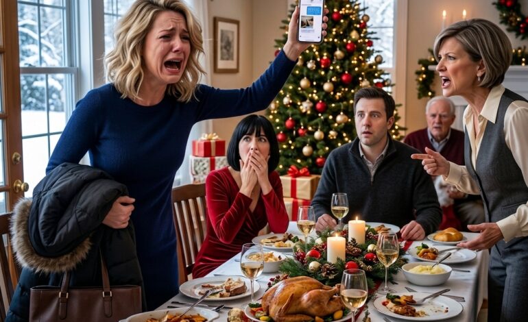 My husband insisted I had to work the night shift at the hospital, but something felt wrong. That night, my sister-in-law posted a Christmas photo, then deleted it within minutes. The caption said, “Family reunion… the best Christmas ever!” A week later, their invitation revealed why they never wanted me to see it.