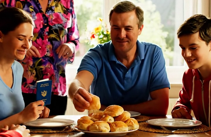 Moeder zei dat ze zich geen nieuw ticket konden veroorloven, dus ging mijn zus op de cruise. Toen ze thuiskwamen, was het huis leeg en waren alle spullen waar ik voor betaald had verdwenen. Ze waren alles kwijt.